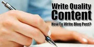 Quality Blog Post Tips