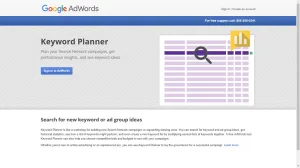 Google Keyword Planner